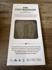 19 Level EMS Electric Foot Massager Pad Muscle Stimulator Blood Circulation Mat