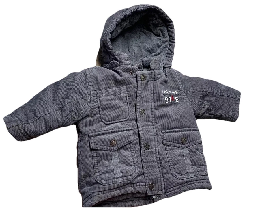Tolle Warne Winterjacke Jacke Gr.68 s. Oliver mit Abnehmbarer Kapuze Top Zustand - Bild 1 von 4