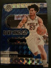 2024-25 Panini Mosaic - Give and Go Jared McCain #5 (RC)