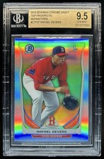 2014 Bowman Draft Rafael Devers Chrome Top 1st Refractor #CTP-37 Red Sox BGS 9.5