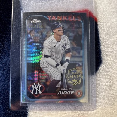 2025 Topps Chrome Aaron Judge 2024 MVP Back to back Buyback STAMPED Ref /150 