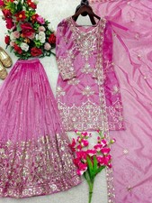 Bollywood Suit Designer Pakistani Salwar Kameez Party Wear Indian Wedding Dress