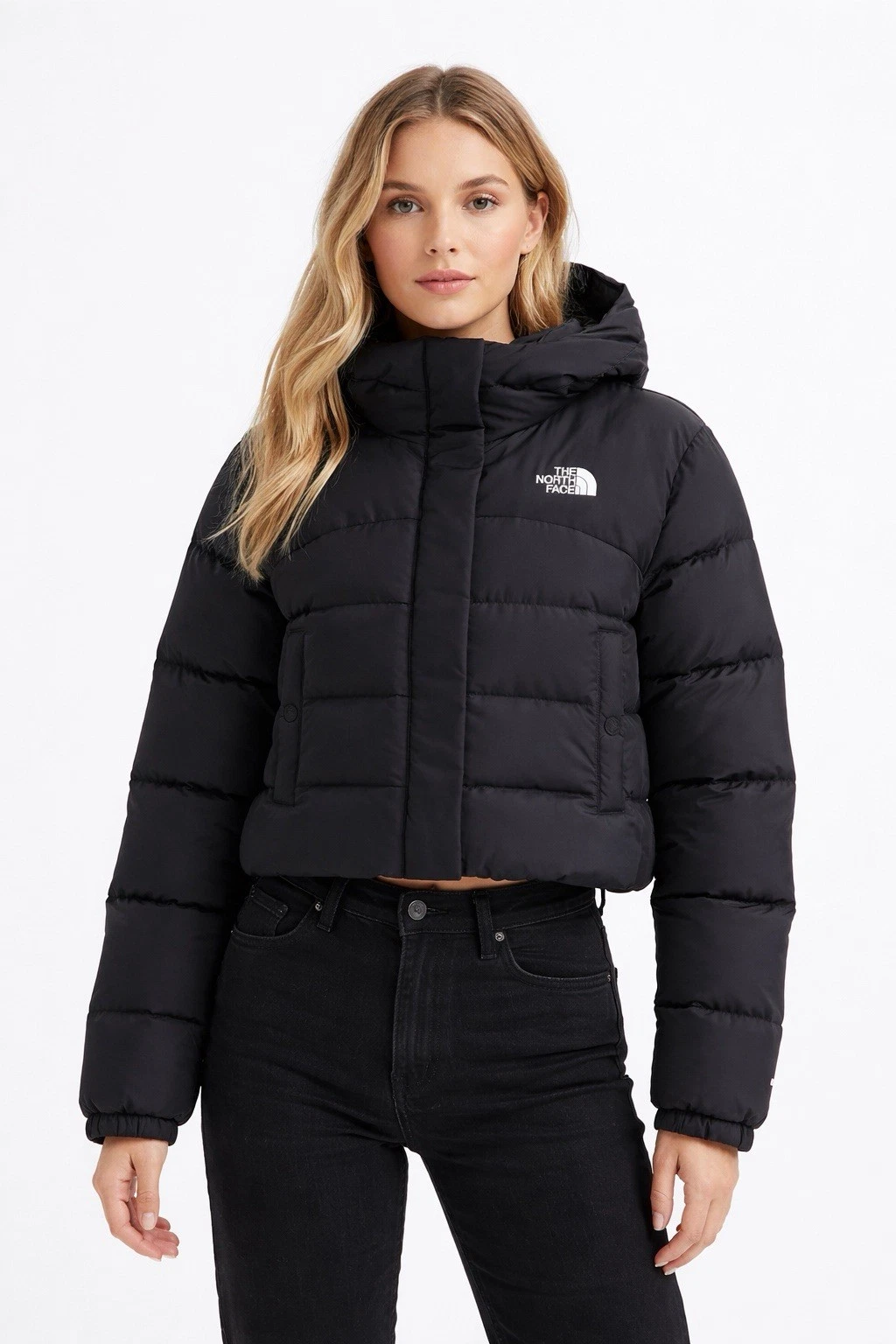The North Face Women's Baltic Down Puffer Hoodie Jacket Black NWT Large $270 ORG
Opens in a new wind