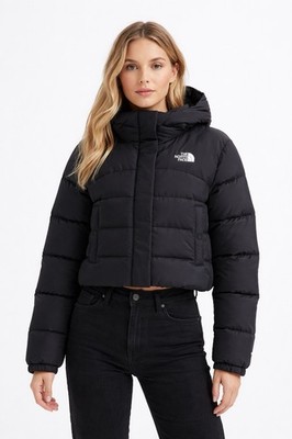 The North Face Women's Baltic Down Puffer Hoodie Jacket Black NWT Medium $270