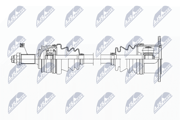 NTY Antriebswelle NPW-SU-021-image