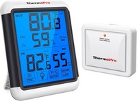 Funk-Thermo-Hygrometer Mit AußEnsensor Bis 150M Temperatur Luftfeuchtigkeit