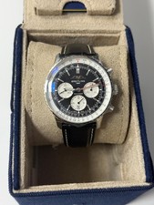 BREITLING AB0138211B1P1 NAVITIMER B01 CHRONOGRAPH 43 BLACK SILVER SUBS BLACK ALL