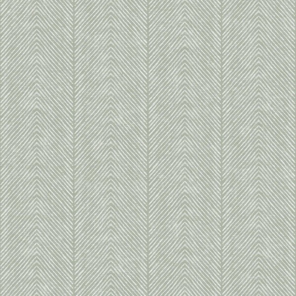 Herringbone Streifen Tapete SalbeigrüN / Weiß World Of Wallpaper AF0041-image