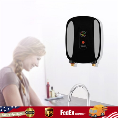 #ad 3000W Electric Water Heater Wall Mount Compact Water Hot Heater Kitchen $49.45