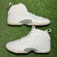 Size 7 - Nike Little Posite Foamposite One Triple White HQ1959-100