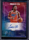 2024-25 Panini Hoops Cason Wallace Ink Auto Autograph #HI-CWT Thunder