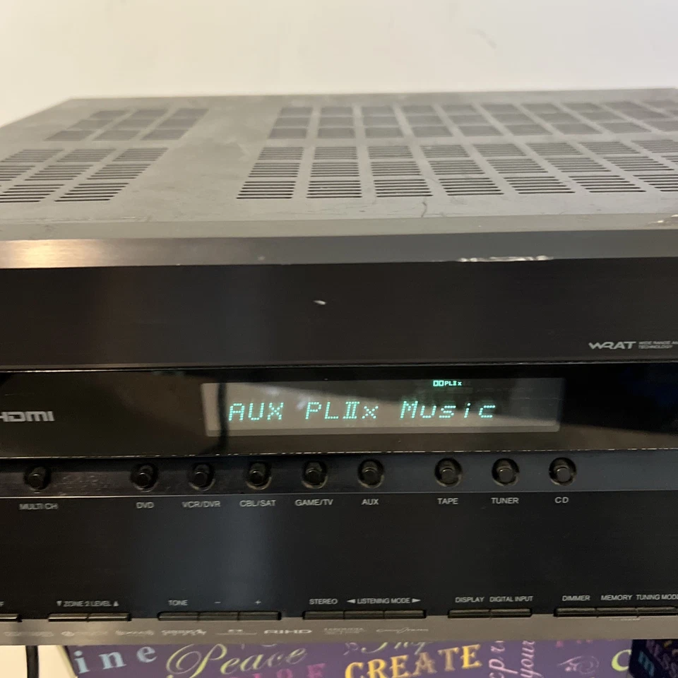 Onkyo TX-SR605 - 7.1 Ch HDMI Home Theater Surround Sound Receiver Stereo System - Image 2 of 4