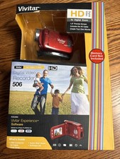 Vivitar Digital Video Recorder HD DVR 506 Camcorder Camera 4x Digital Zoom NIB