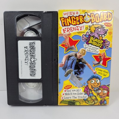 Fingerboard Frenzy Board Buddiez VHS 2000 Skateboarding