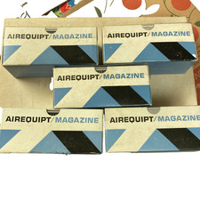 5 Airequipt Metal Magazines for 35mm Super Slides-each holds 36 slides
