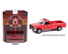 GREENLIGHT 67010 B 1992 FORD F-350 PICK UP EAST BROOKFIELD FORESTRY 1/64 RED 