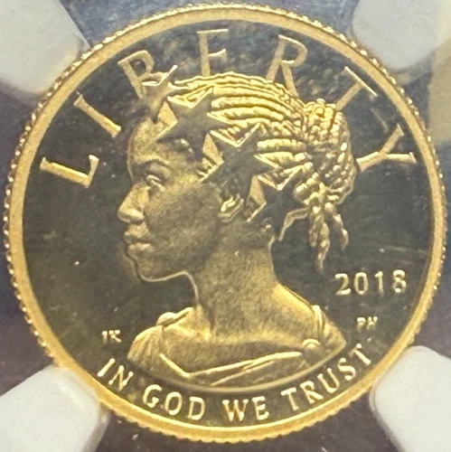 2018 W $10 HIGH RELIEF .9999 GOLD LIBERTY 1/10 OZ NGC PF 70 ULTRA CAMEO