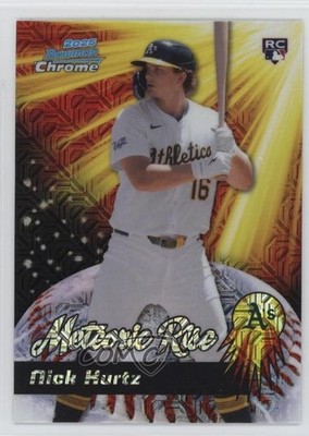 2025 Bowman Chrome Mega Box Mojo Refractor Nick Kurtz #MR-7 Rookie RC 05ns