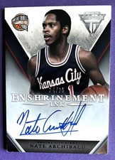 Nate "TINY" Archibald 2013 Panini Titanium Enshrinement Ink 24/25 CELTICS