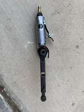 Air Belt Sander with Multipositional grinding arm swivels 360