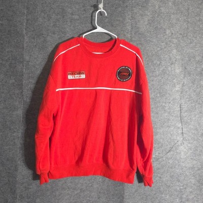 Hybrid Apparel Formula 1 Sweatshirt Mens XXL Red Pit Crew Racing Division Pro