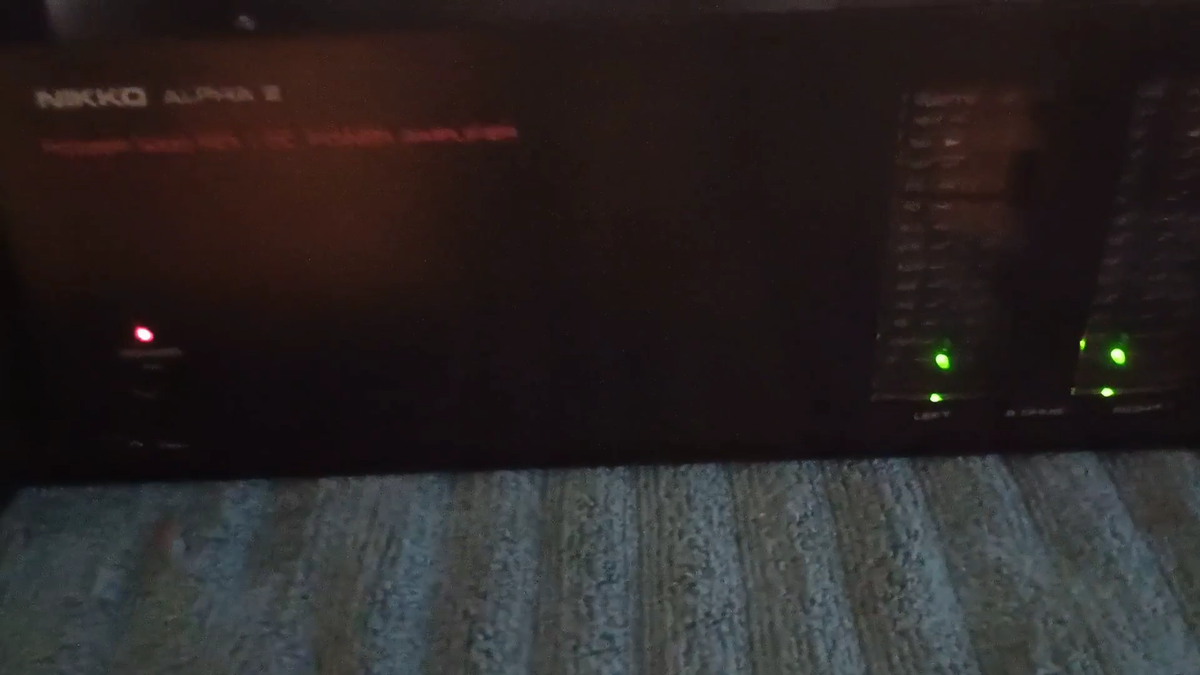 Vintage Nikko Alpha III Stereo Power Amplifier nearly perfect! | eBay