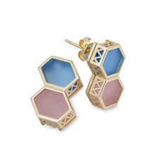 Orecchini Mattonelle oro – GERARDO SACCO