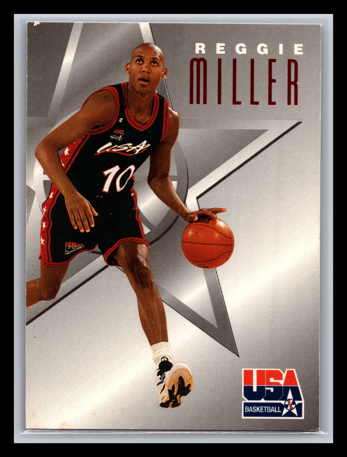 Reggie Miller USA 1996 SkyBox Texaco USA #5