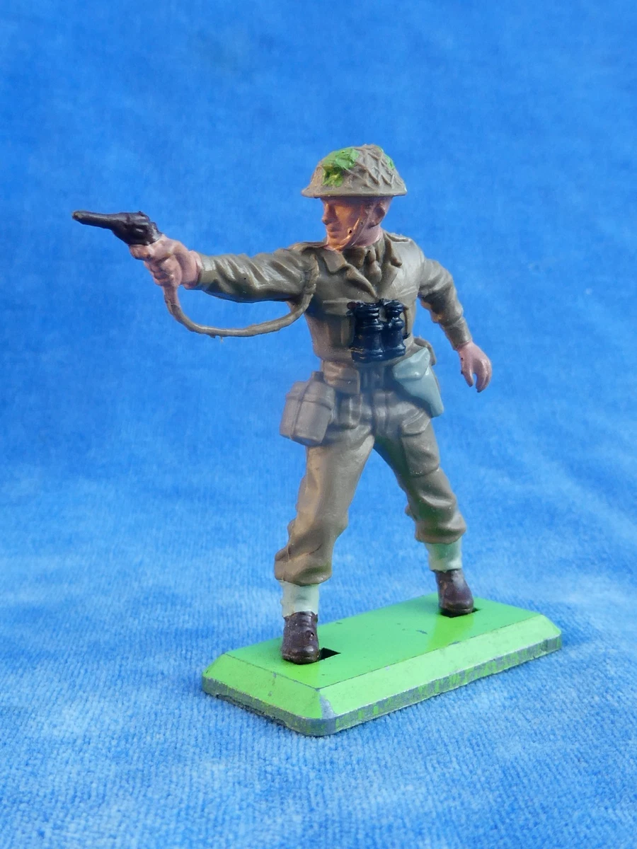 Britains Plomb En Boite 2 Soldats Ww2 Ref 17876 • EUR 33,00
