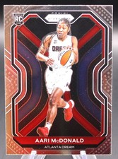 2021 Panini Prizm - Aari McDonald #91 Rookie RC Indiana Fever / Atlanta Dream