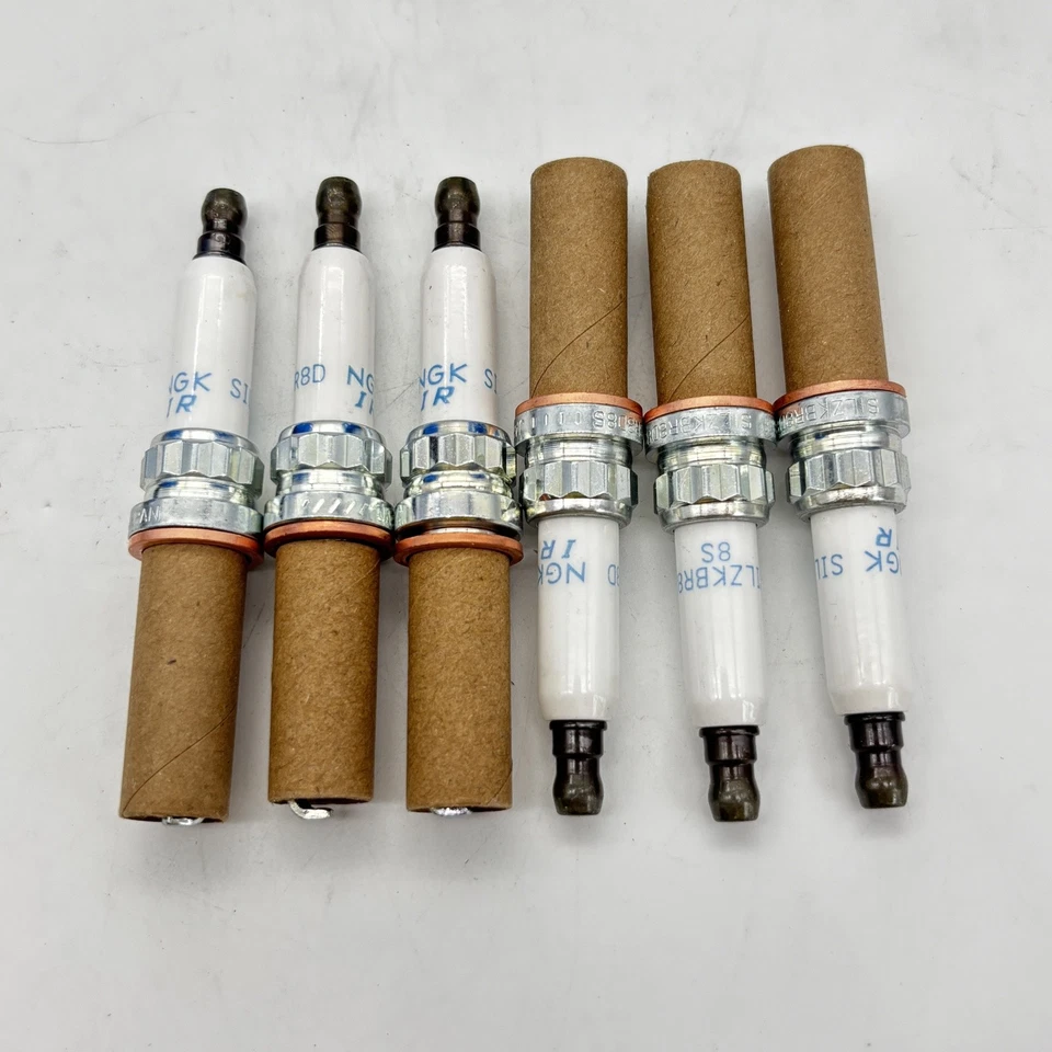 6x NGK Laser Iridium two step colder spark plugs for BMW N54 3.0L 135i 335i 535i - Image 3 of 4