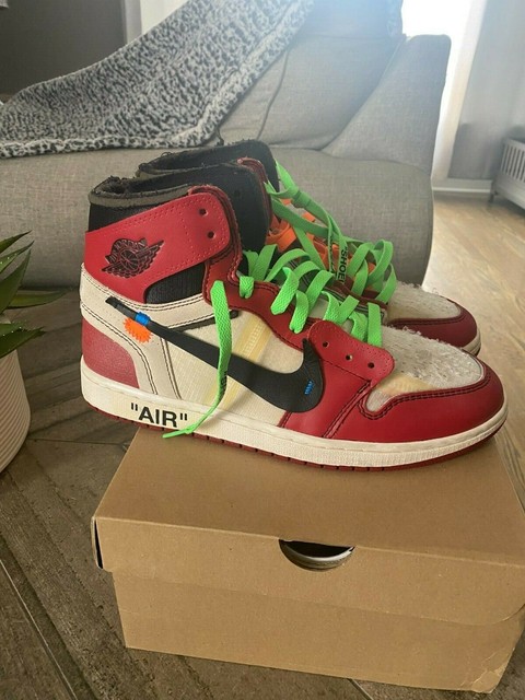 Size 10.5 - Jordan 1 Retro High OG x OFF-WHITE Chicago 2017 for sale online  | eBay