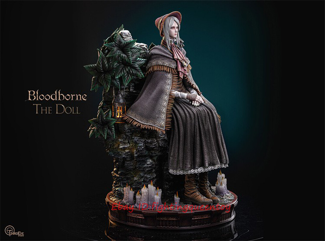 Third Eye Studio Bloodborne Doll Resin Model 1/4 Statue H52cm Led