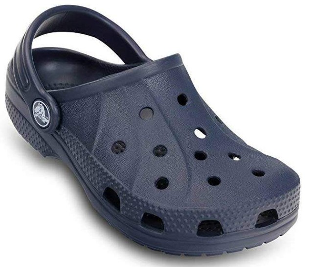 navy blue crocs