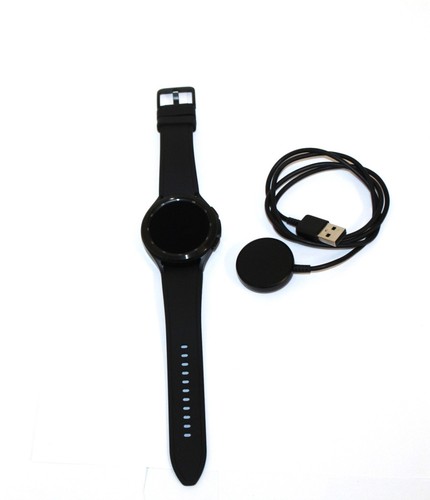 Samsung Galaxy Watch 4 Classic 46mm Stainless Steel SM-R890NZKAXAA Black - Photo 4 sur 5