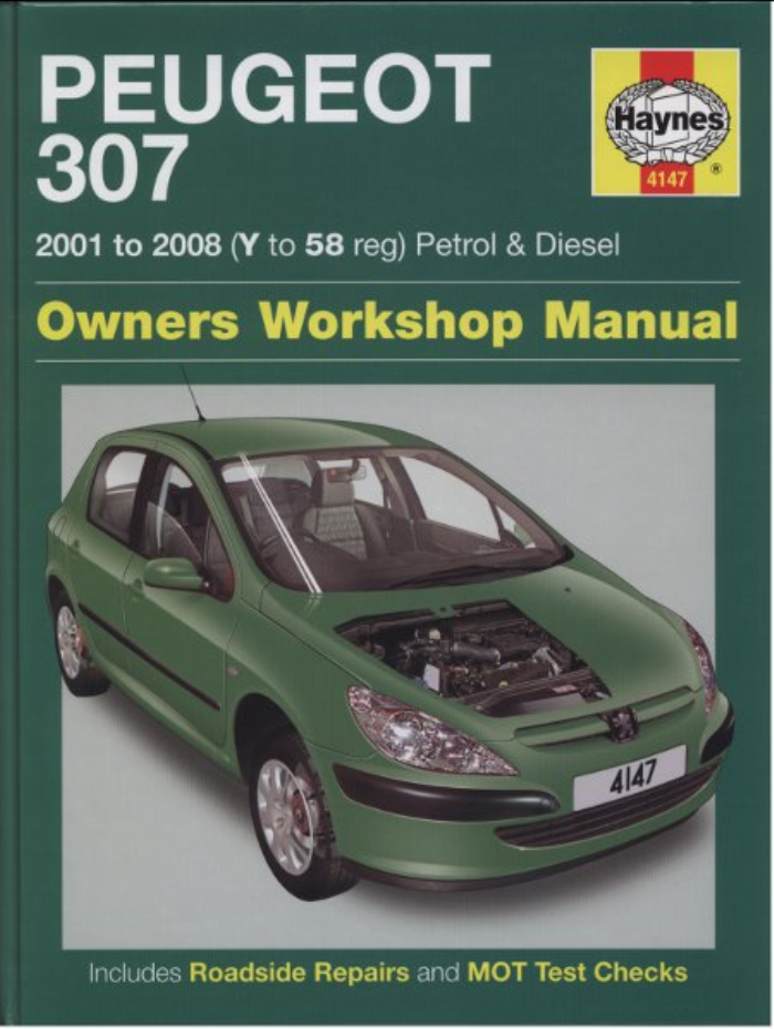 Peugeot 307 2001-2008 Petrol Diesel Haynes Manual Workshop