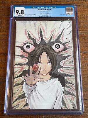 ULTIMATE X-MEN #1 CGC 9.8 PEACH MOMOKO EXCL VIRGIN VARIANT FIRST