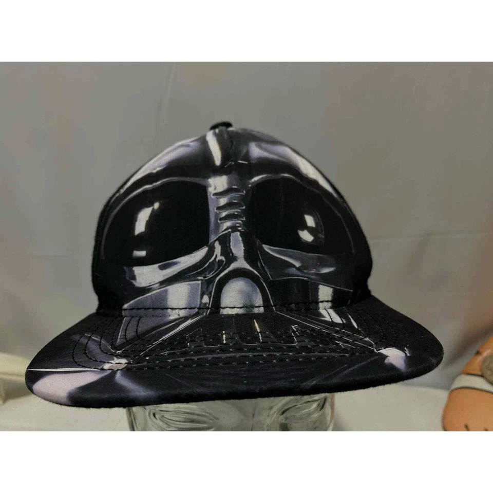 Youth Star Wars Darth Vader black helmet hat Black - Image 3 of 4
