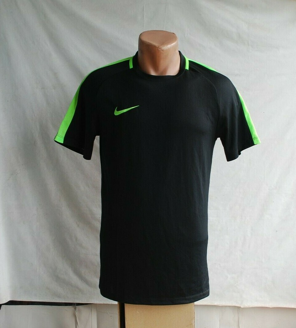 5/5 SHIRT NIKE DRI-FIT TOP BLACK 2017 2018 FOOTBALL JERSEY MAGLIA CAMISETA S