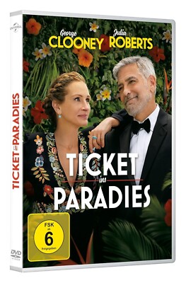 Ticket ins Paradies (2022)[DVD/Neu/OVP]  Julia Roberts, George Clooney, Kaitlyn