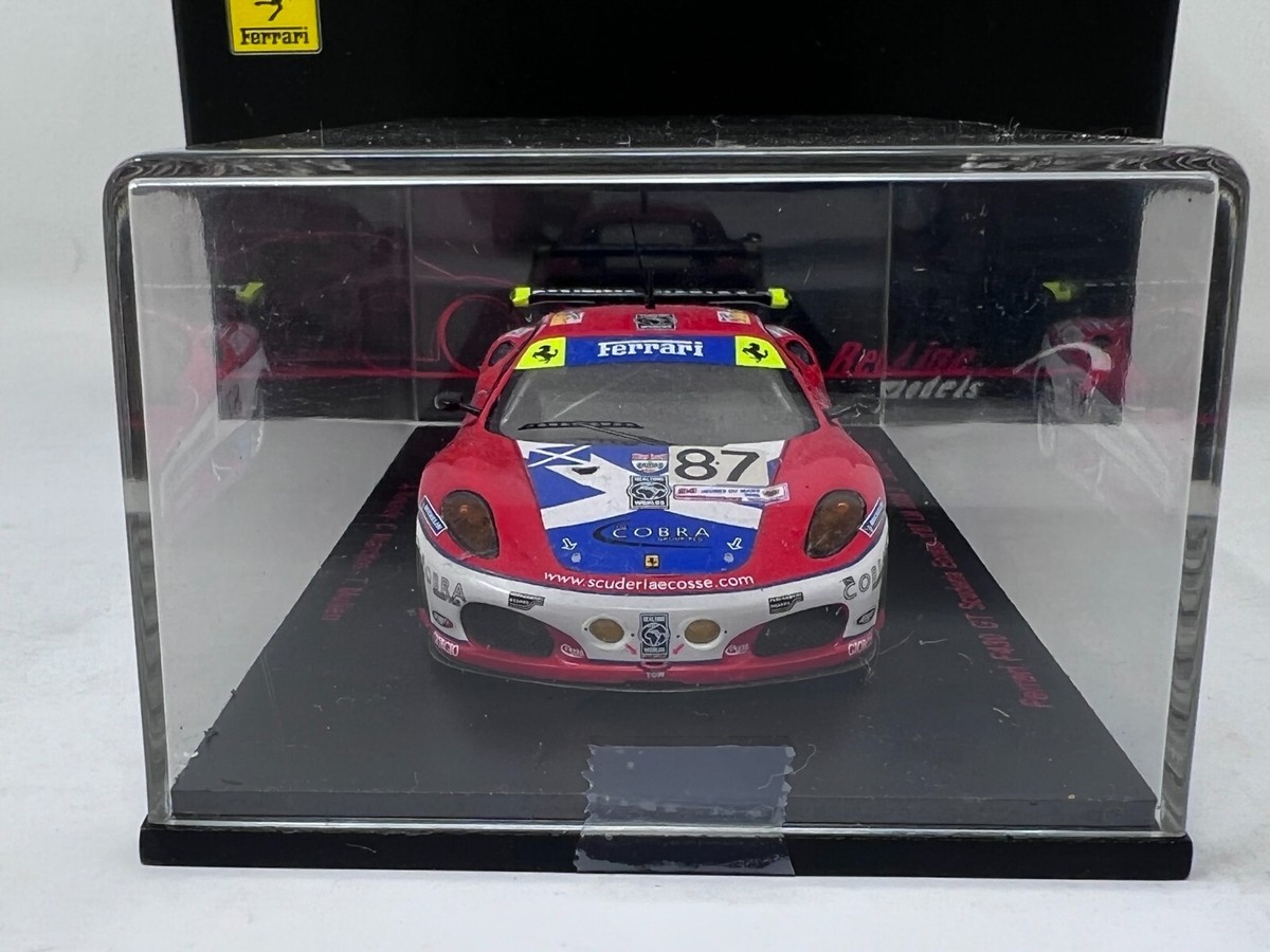 1/43 Red Line Ferrari F430 GT Scuderia Ecosse #87 LM 2006