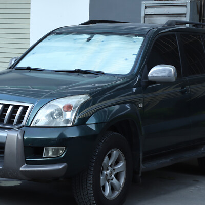 Car Sun Shade Windshield Window Sunshade Cover For Toyota Prado FJ120 2003-09 US