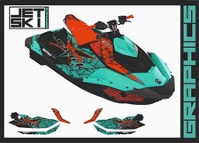 SEADOO SPARK TRIXX for 2up 3up graphics decals kit sticker set vinyl 