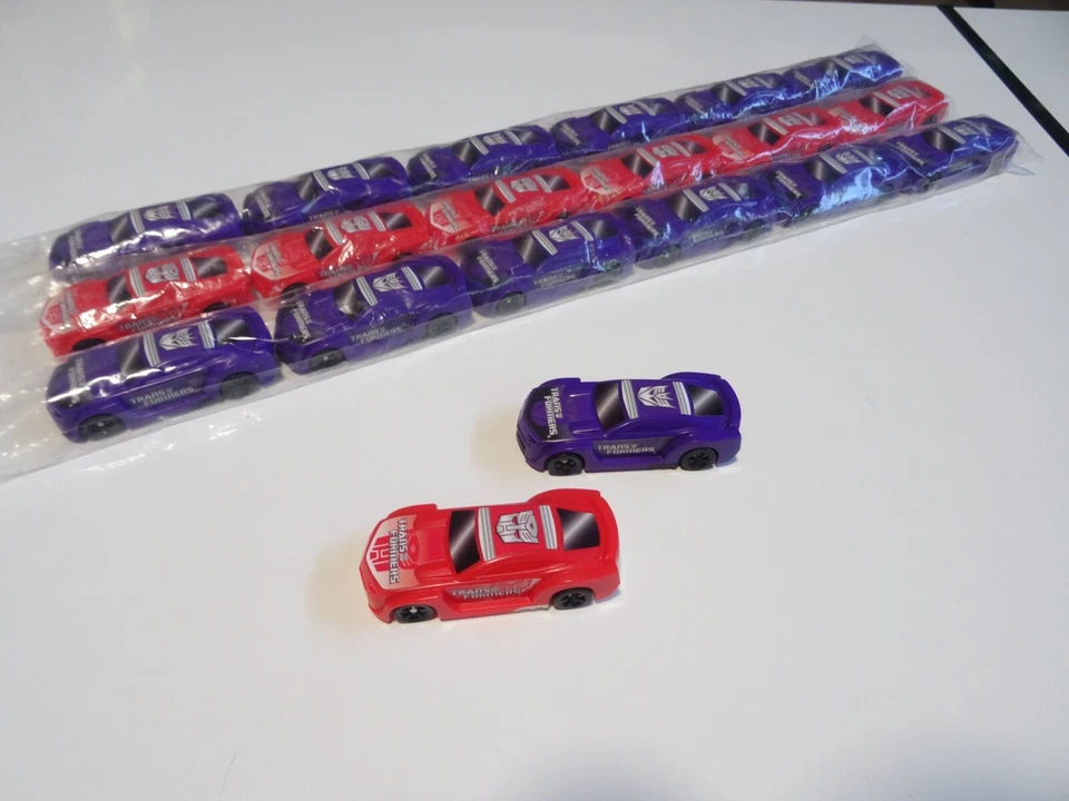 NEW LOT OF 18 Vintage 2011 Transformers Hasbro RED &Purple Car For Energizer H#4 - Image 2 of 4
