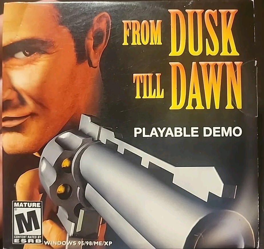 From Dusk Till Dawn PC CD ROM Video Game (95/98/ME/XP) Playable