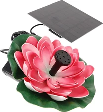 1Set Cherry Design Solar Powered Fountain for Garden Landscape Floating Outdoor 