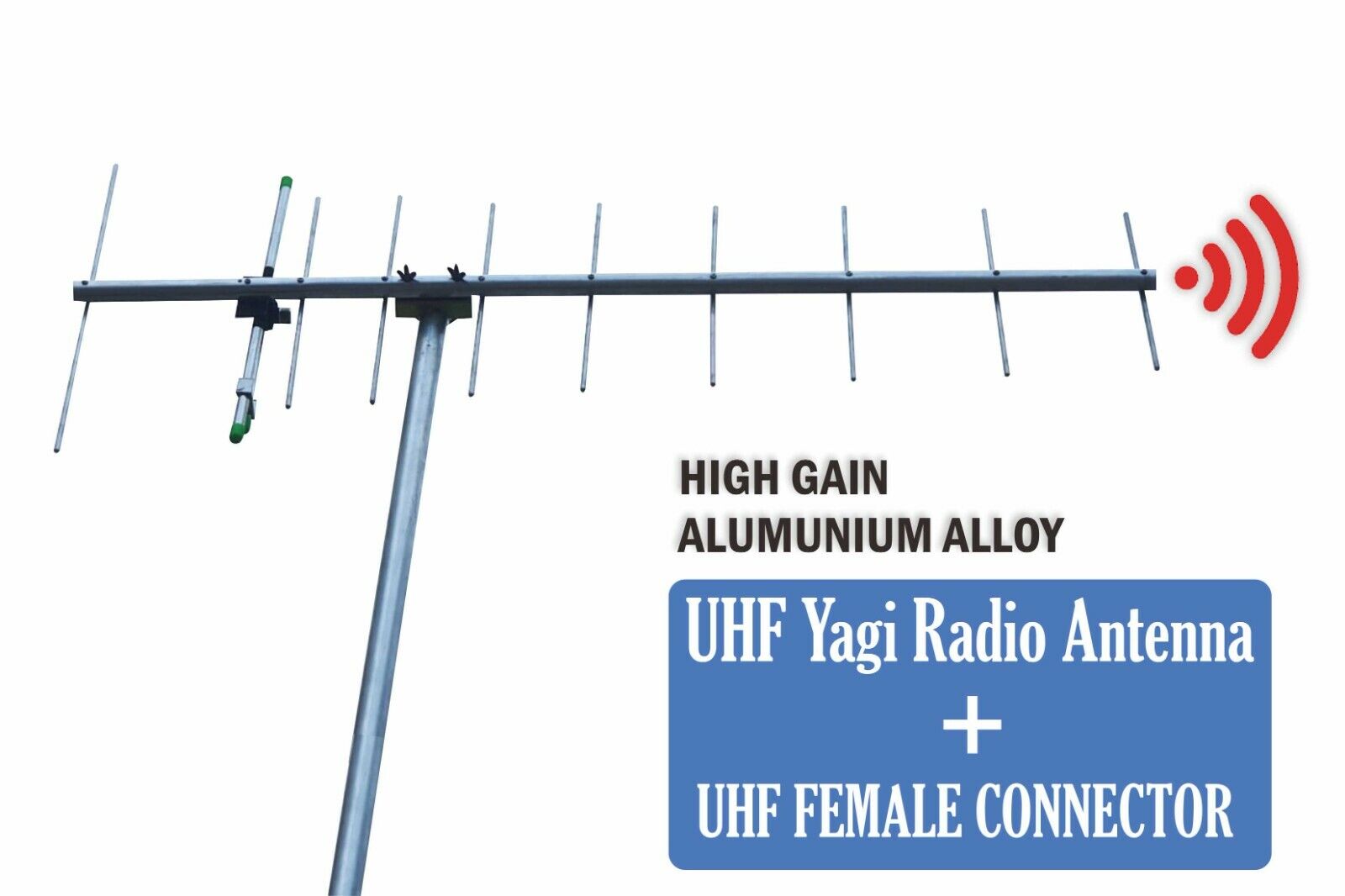 High Gain 8dbi Yagi Directional Antenna Yagi Long Range Wireless Antenna F Female Connector