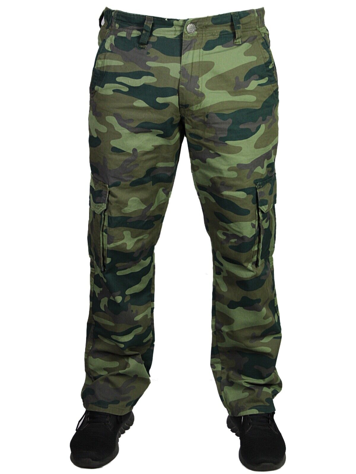 Buy Military Green Camo Cargo Pants For Men Online In India