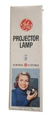 Vintage GE Projector Lamp CWA 115-125V 750 Watts New Old Stock Original Box New