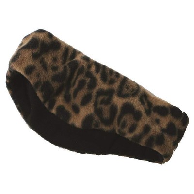 Horseware Ireland Newmarket Fleece Snood Leopard Print for Winter Riding